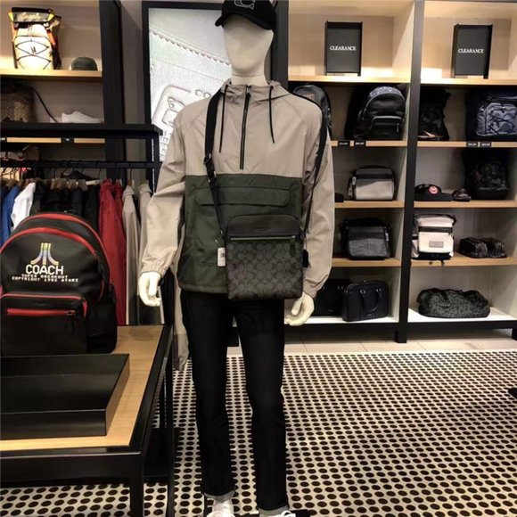 Coach F73336 Houston Flight Bag In Signature Canva - Picture 7 of 9